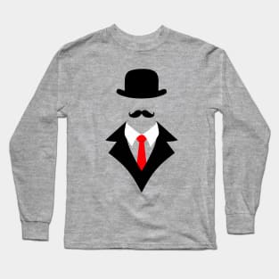 Vintage man in hat Long Sleeve T-Shirt